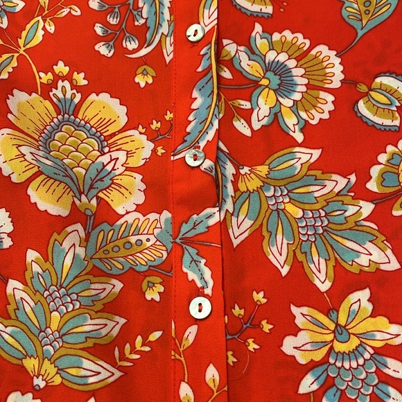 Nanette Nanette Lepore Crepe Chiffon Blouse / NWT/ XS - Picture 4 of 10